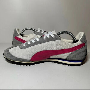 Puma Womens Speeder 185607 01 Gray Casual Shoes Sneakers Size 8